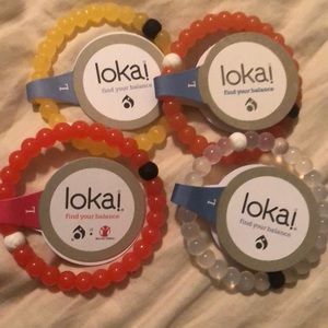 Set of 4 Lokai bracelets
